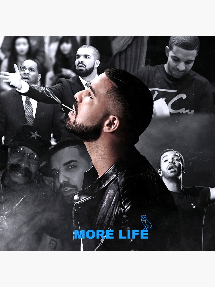 Drake Album Poster, Poster Cover Album More Life Drake