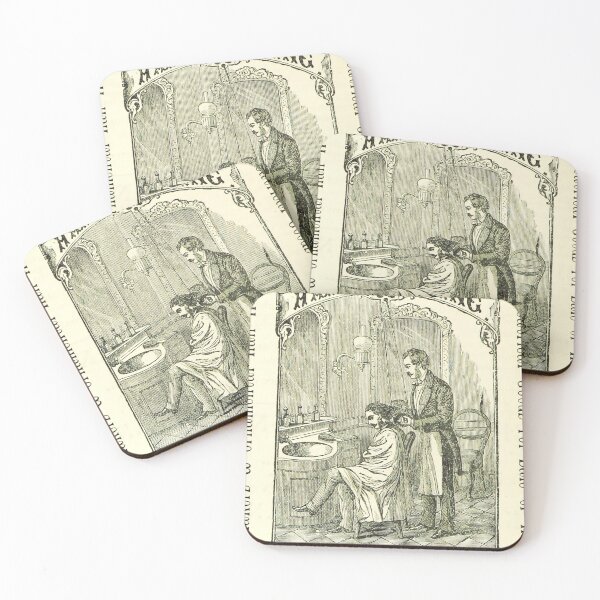 Item preview, vintage hair brushing ad designed and sold by wwwild.