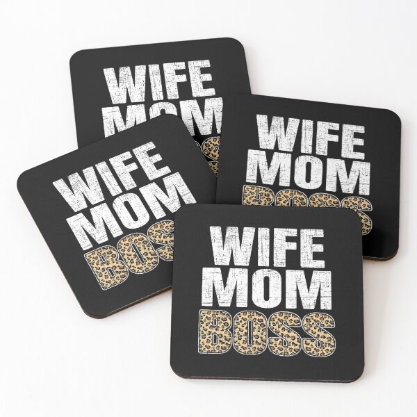 Item preview, Wife Mom Boss for a Mom Leopard Mothers Day designed and sold by PhoenixRoins.