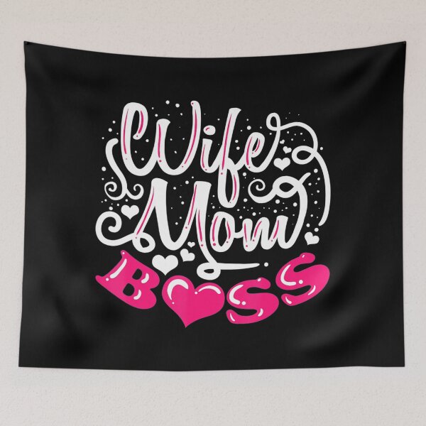 Item preview, Wife Mom Boss Funny Mom Mothers Day Gift designed and sold by PhoenixRoins.