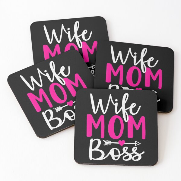 Item preview, Wife Mom Boss Hustle New Mothers Day designed and sold by PhoenixRoins.