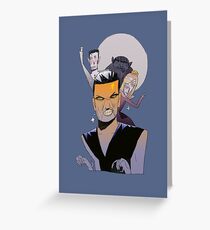 night man Greeting Card