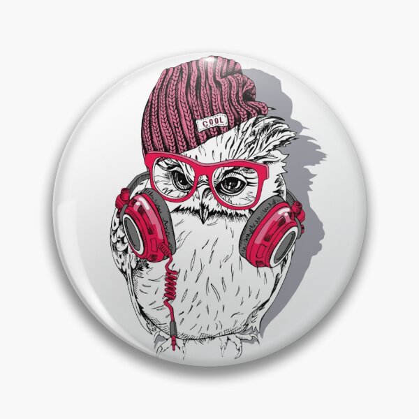 Item preview, Design for owl wearing headphone designed and sold by coolt-sherit.