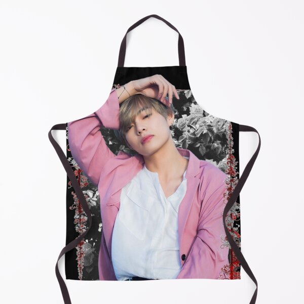Item preview, Kim Taehyung BTS V Korean Kpop Floral Design designed and sold by Piosenka Art.