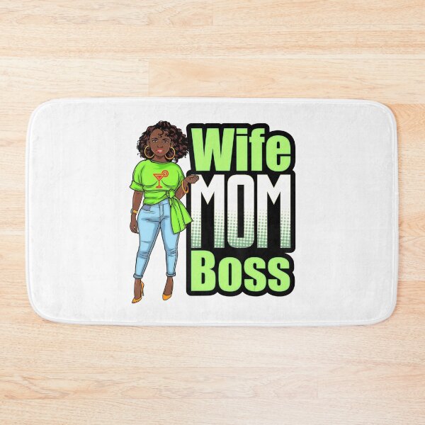 Item preview, Wife Mom Boss Mother Daughter Girls Mother designed and sold by PhoenixRoins.