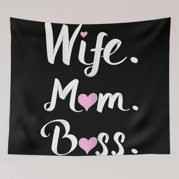 Item preview, wife mom boss mother designed and sold by PhoenixRoins.