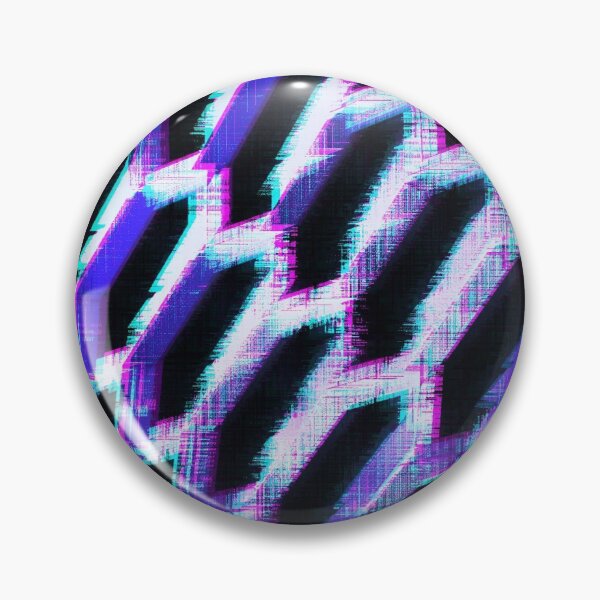 Item preview, Hexagon Wall Glitch Pattern designed and sold by Ren-J.