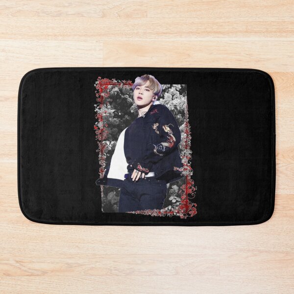 Item preview, Park Ji-min BTS Jimin Korean Kpop Floral Design designed and sold by Piosenka Art.