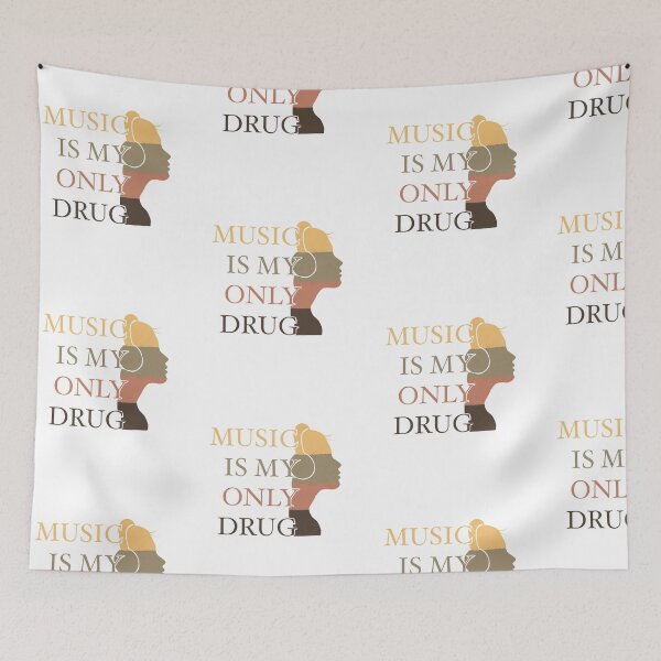 Item preview, music is my only grug designed and sold by RedwoodShop.