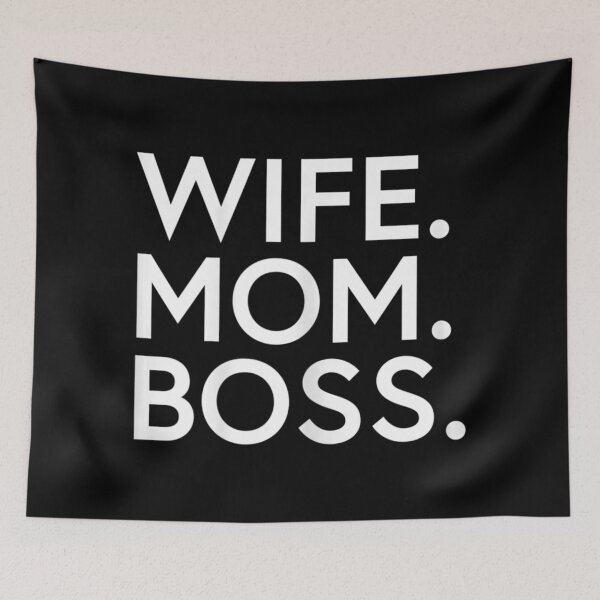 Item preview, Wife Mom Boss Mothers Day Funny Mom designed and sold by PhoenixRoins.