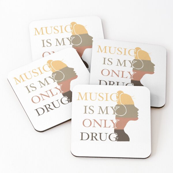 Item preview, music is my only grug designed and sold by RedwoodShop.