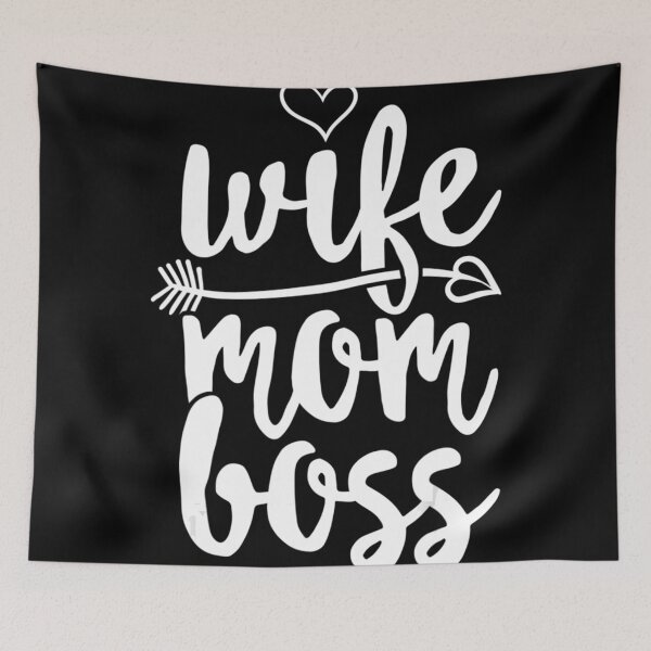 Item preview, Wife Mom Boss Mothers day Gift Women designed and sold by PhoenixRoins.