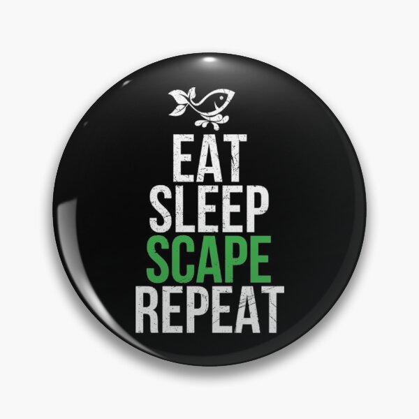 Item preview, Aquascaping T-ShirtEat, Sleep, SCAPE, Repeat designed and sold by NooPutin.
