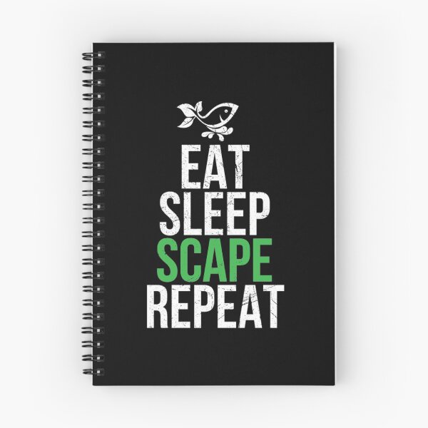 Artikelvorschau, Aquascaping T-ShirtEat, Sleep, SCAPE, Repeat entworfen und verkauft von NooPutin.