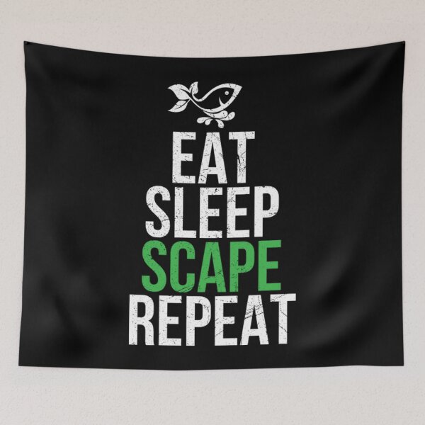Item preview, Aquascaping T-ShirtEat, Sleep, SCAPE, Repeat designed and sold by NooPutin.