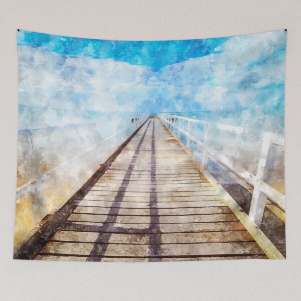 Item preview, Boardwalk Watercolor designed and sold by Steven Jodoin.