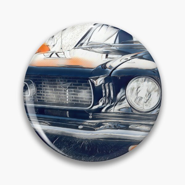 Item preview, Vintage Black Ford Mustang designed and sold by jethroucc.