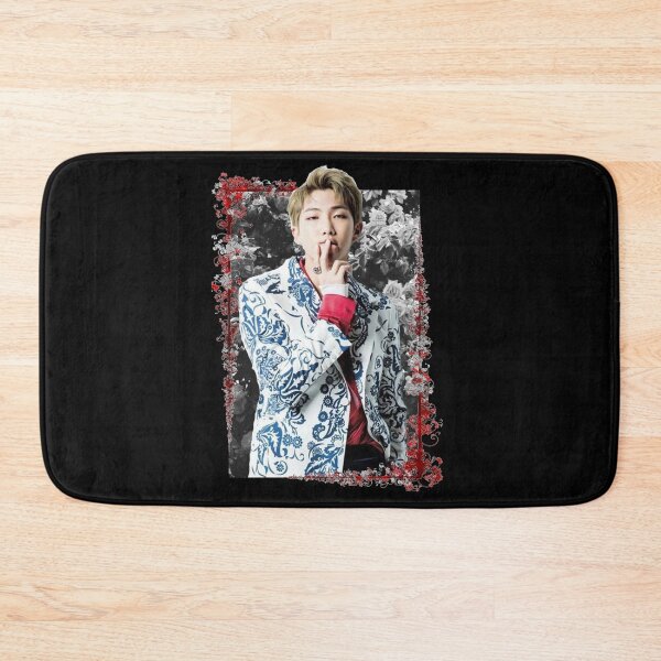 Item preview, Kim Namjoon BTS RM Korean Kpop Floral Design designed and sold by Piosenka Art.