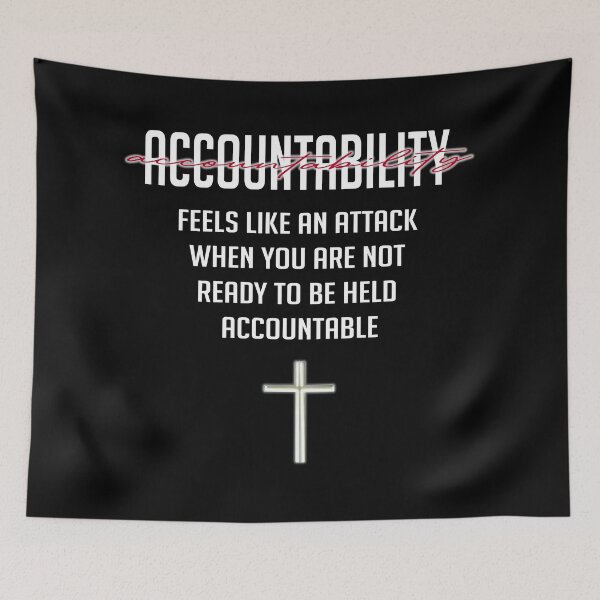 Item preview, Accountability designed and sold by IvansWolfPack.