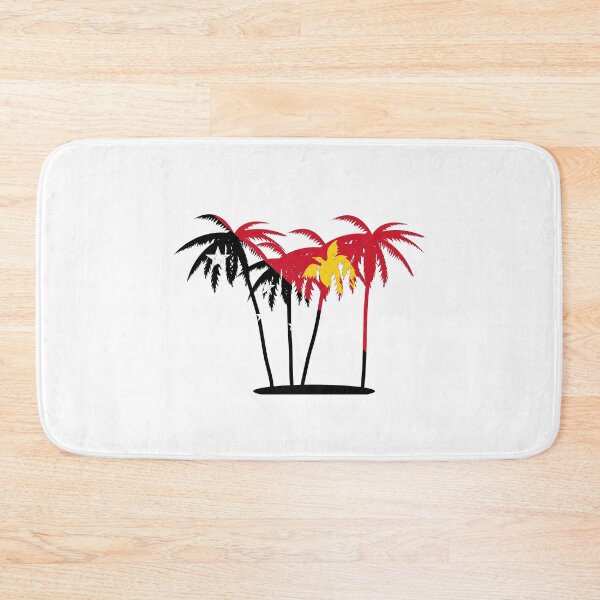 Item preview, Palm Trees with Papua New Guinea Flag designed and sold by PNG-pikinini.