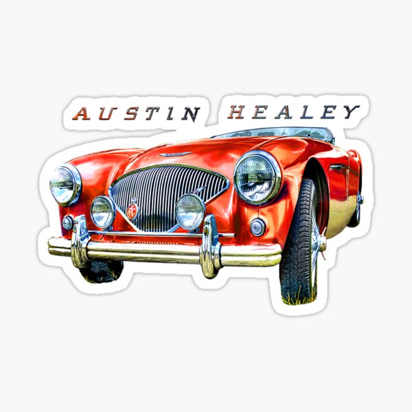 2x Austin Car Badge Stickers/decals, Classic Car, Garage, Vintage