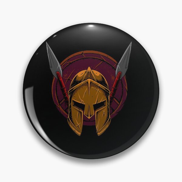 Item preview, Spartan Helmet - Spartan Warrior Emblem designed and sold by anziehend.