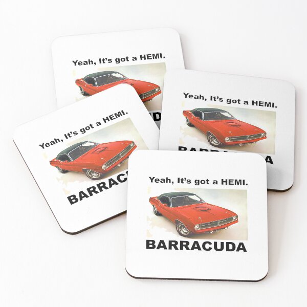 Item preview, Barracuda T-ShirtBarracuda Hemi 1970 designed and sold by NooPutin.