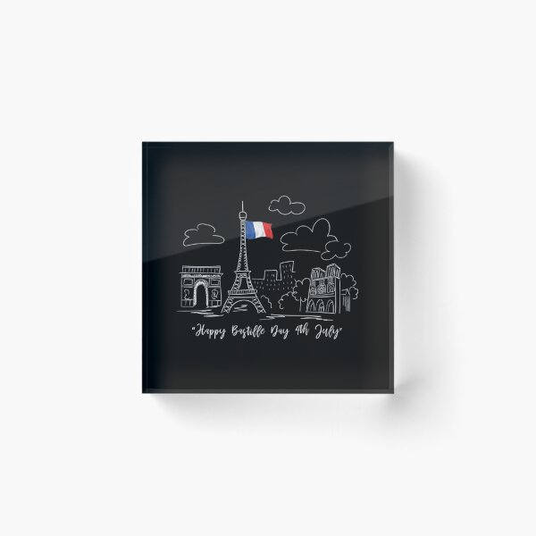 Item preview, Bastille Day T-ShirtHappy bastille day 4th july designed and sold by NooPutin.