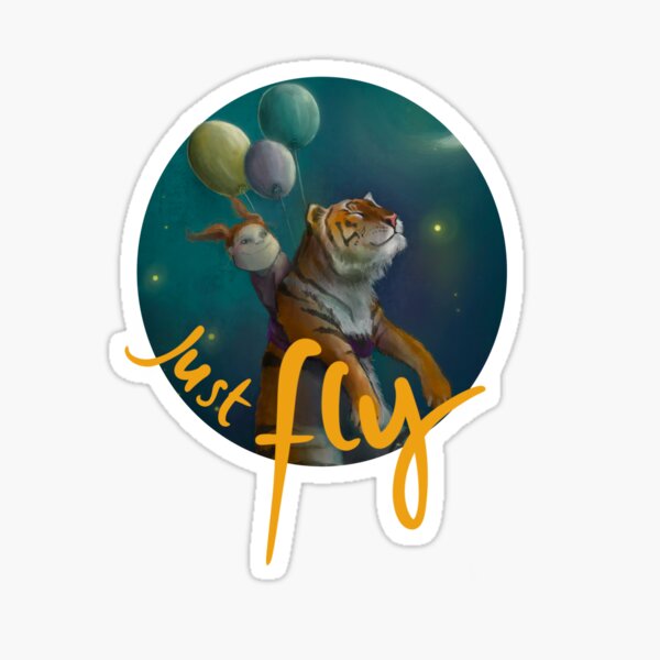 Just fly Sticker