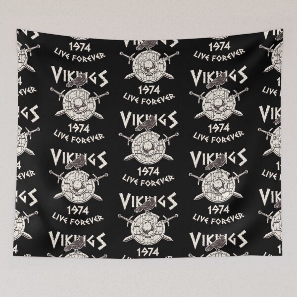 Item preview, Vikings Live Forever 1974 - Norse Birthday designed and sold by anziehend.