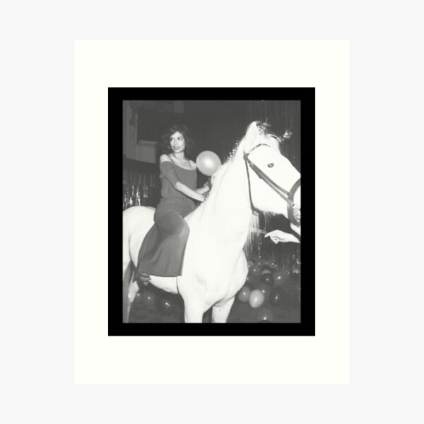 Bianca Jagger at Studio 54 Art Print