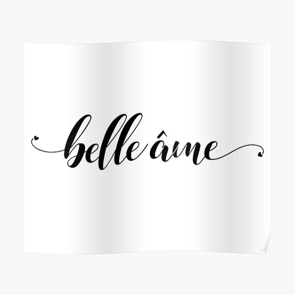 Belle Ame Posters Redbubble