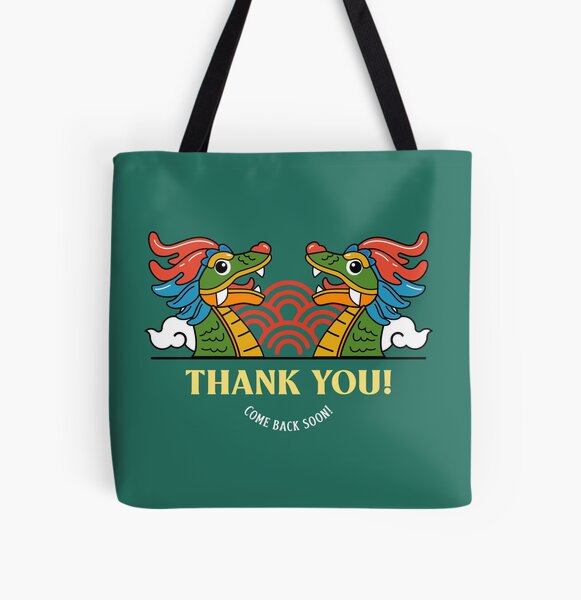 THANK YOU! | Come back soon! All Over Print Tote Bag
