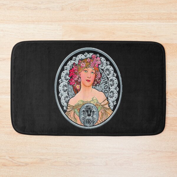 Item preview, Art Nouveau Zodiac Signs Gypsy Fortune Teller Virgo Mucha designed and sold by edithkelly.