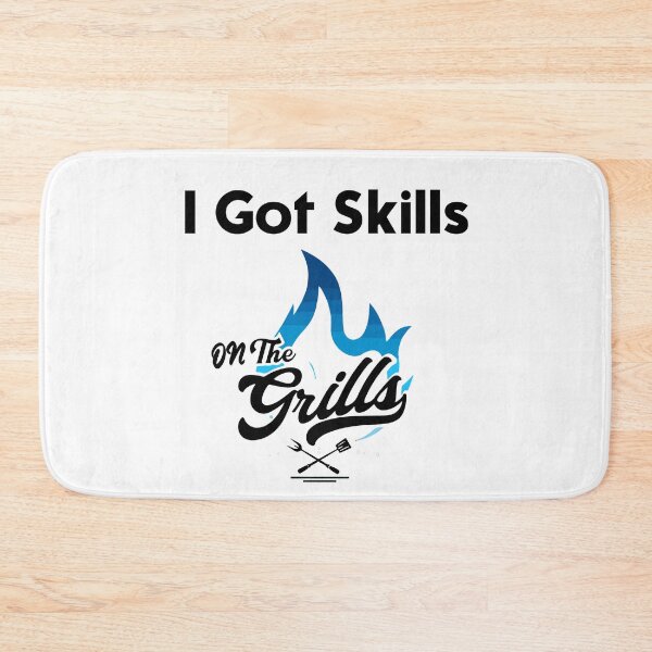 Item preview, I Got Skills On The Grills Mens Funny Grilling Bbq Smoker gift designed and sold by alfa-rouk.