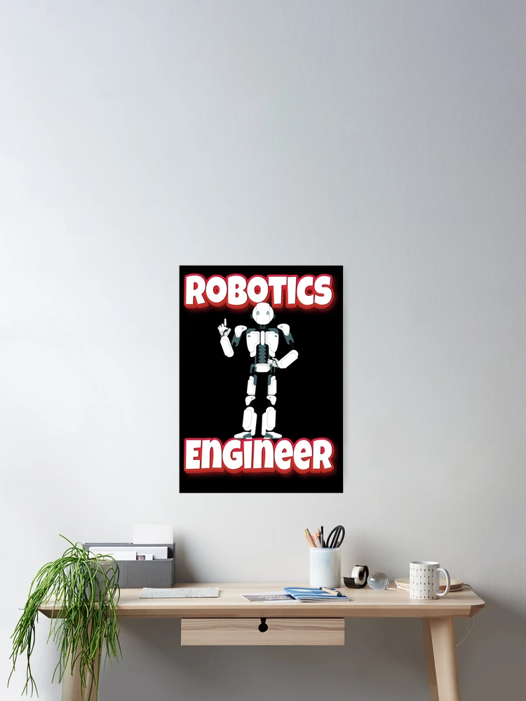 Thumbnail 2 of 3, Poster, Robotics Engineer Robot designed and sold by ProjectRobotics.