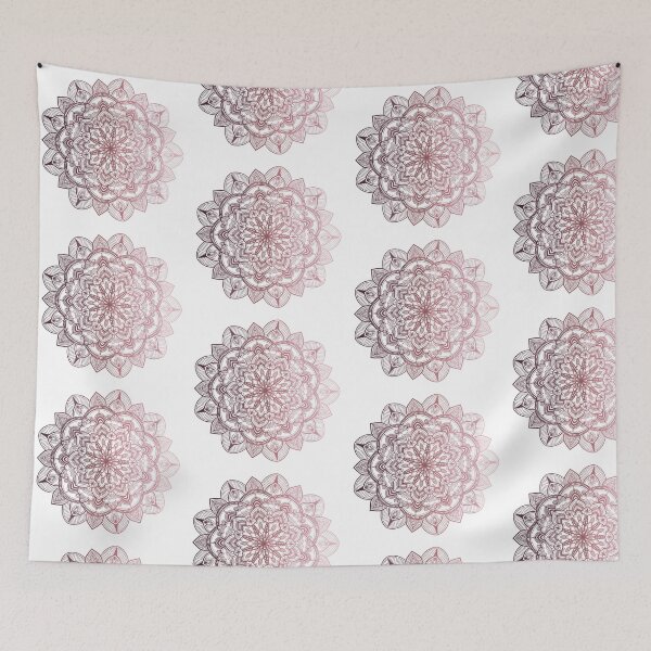 Item preview, Pink ombré mandala  designed and sold by sanowerrr.