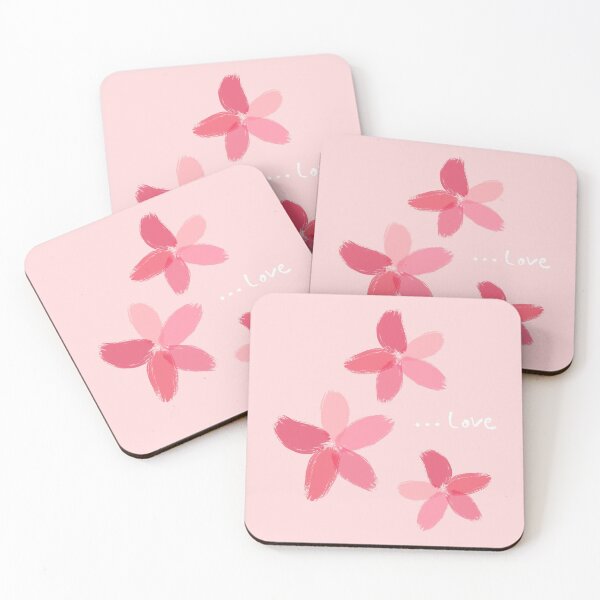 Item preview, Pink flower in bright pink background. designed and sold by APINSshop.