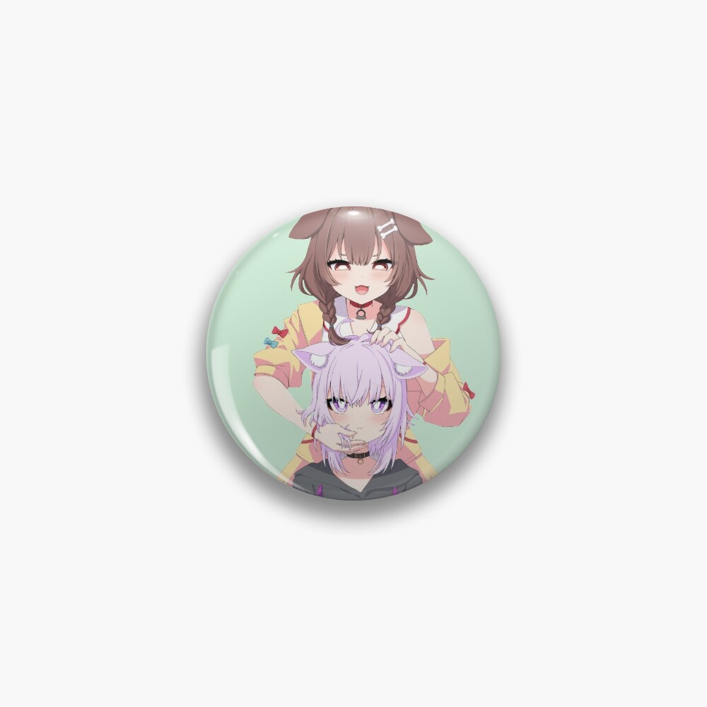 Pikamee Amano In Hololive Vtuber Soft Button Pin Lover Cartoon