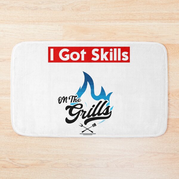 Item preview, I Got Skills On The Grills Mens Funny Grilling Bbq Smoker gift designed and sold by alfa-rouk.