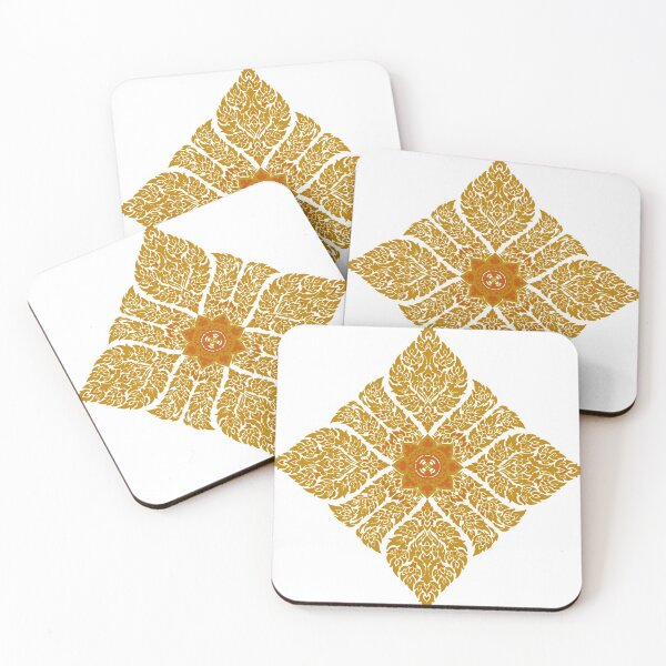 Item preview, Golden thai pattern designed and sold by Apostrophe8.