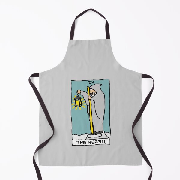 Item preview, The Hermit Tarot Card Design designed and sold by Yuza Art.