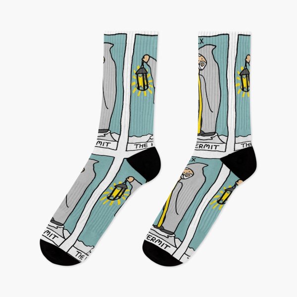 Item preview, The Hermit Tarot Card Design designed and sold by Yuza Art.