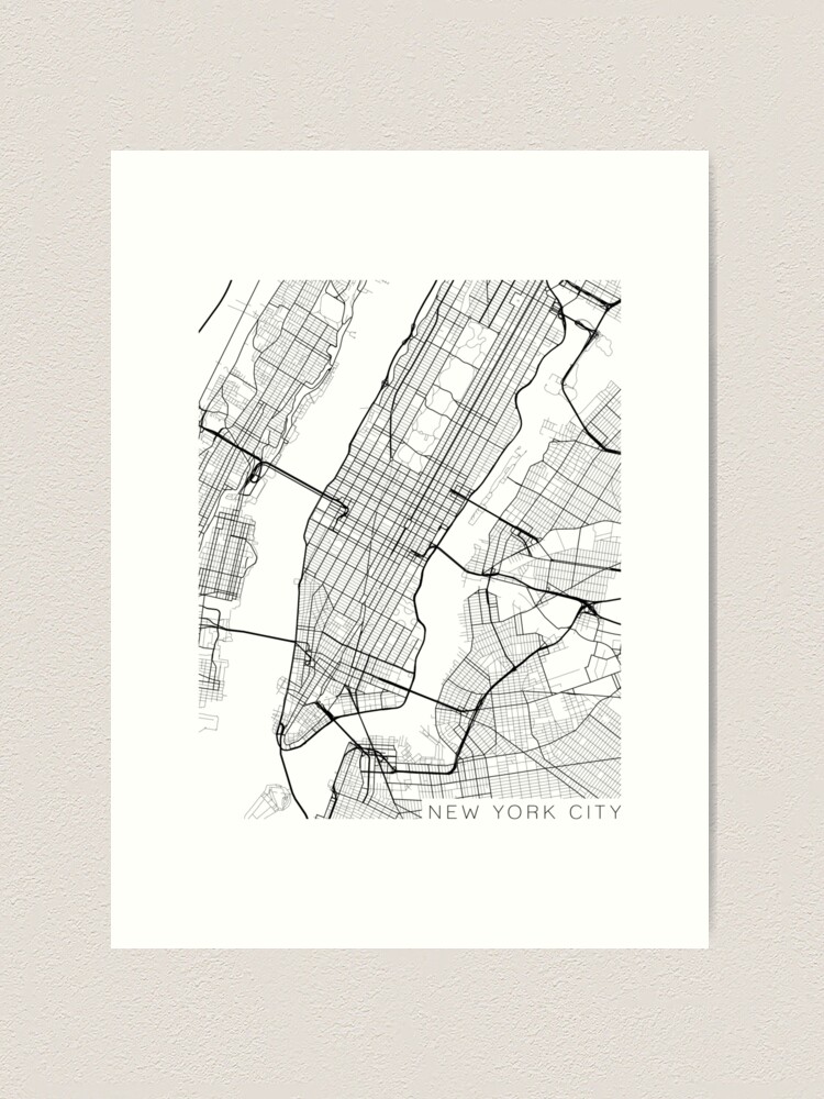 Large Las Vegas City Map Print - Wall Art Printable Prints