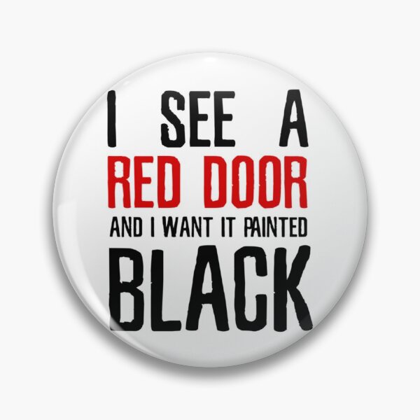 Item preview, Paint It Black The Rolling Stones Lyrics  designed and sold by Mutestudio.