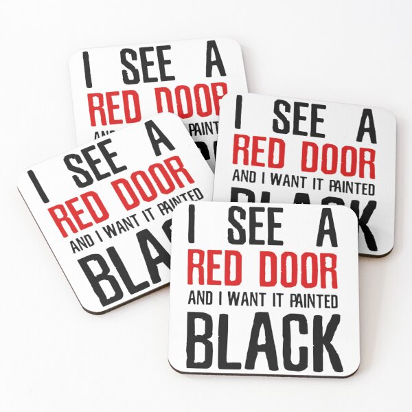 Item preview, Paint It Black The Rolling Stones Lyrics  designed and sold by Mutestudio.