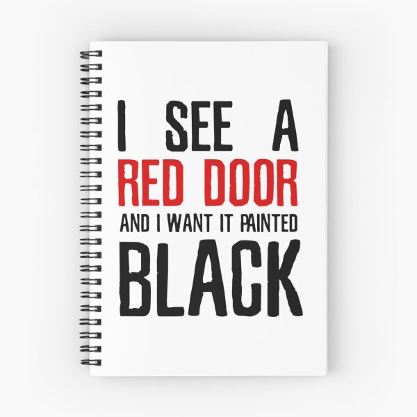 Item preview, Paint It Black The Rolling Stones Lyrics  designed and sold by Mutestudio.