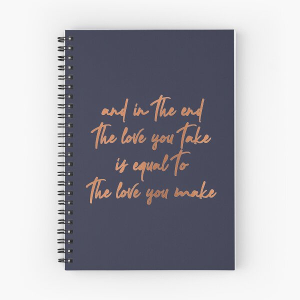 Item preview, the love you take is equal to the love you make designed and sold by Mutestudio.