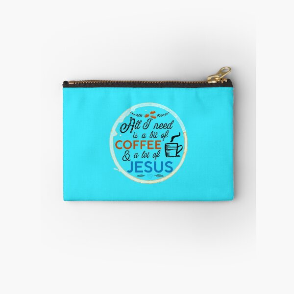 Item preview, All I Need is A Bit of Coffee and A Lot of Jesus  designed and sold by JacquelineLim.