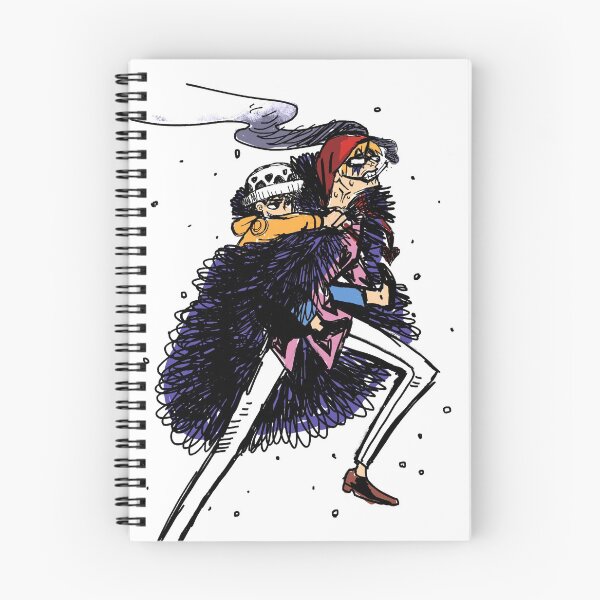 Item preview, ONE PIECE! Law and Corazon walking color designed and sold by angsty-angst.